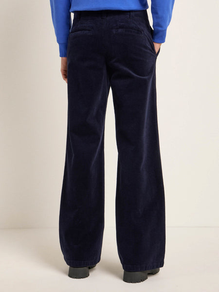 Marlene Corduroy Trousers - Midnight Blue