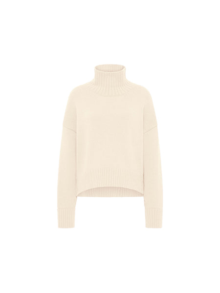 LAST ONE in 40 - Oversized Wool Jumper - Off-white