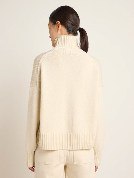 LAST ONE in 40 - Oversized Wool Jumper - Off-white