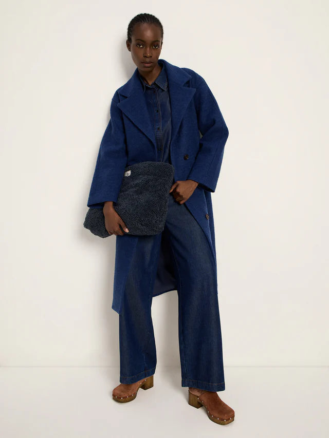 Relaxed Tencel Jeans - Dark Blue