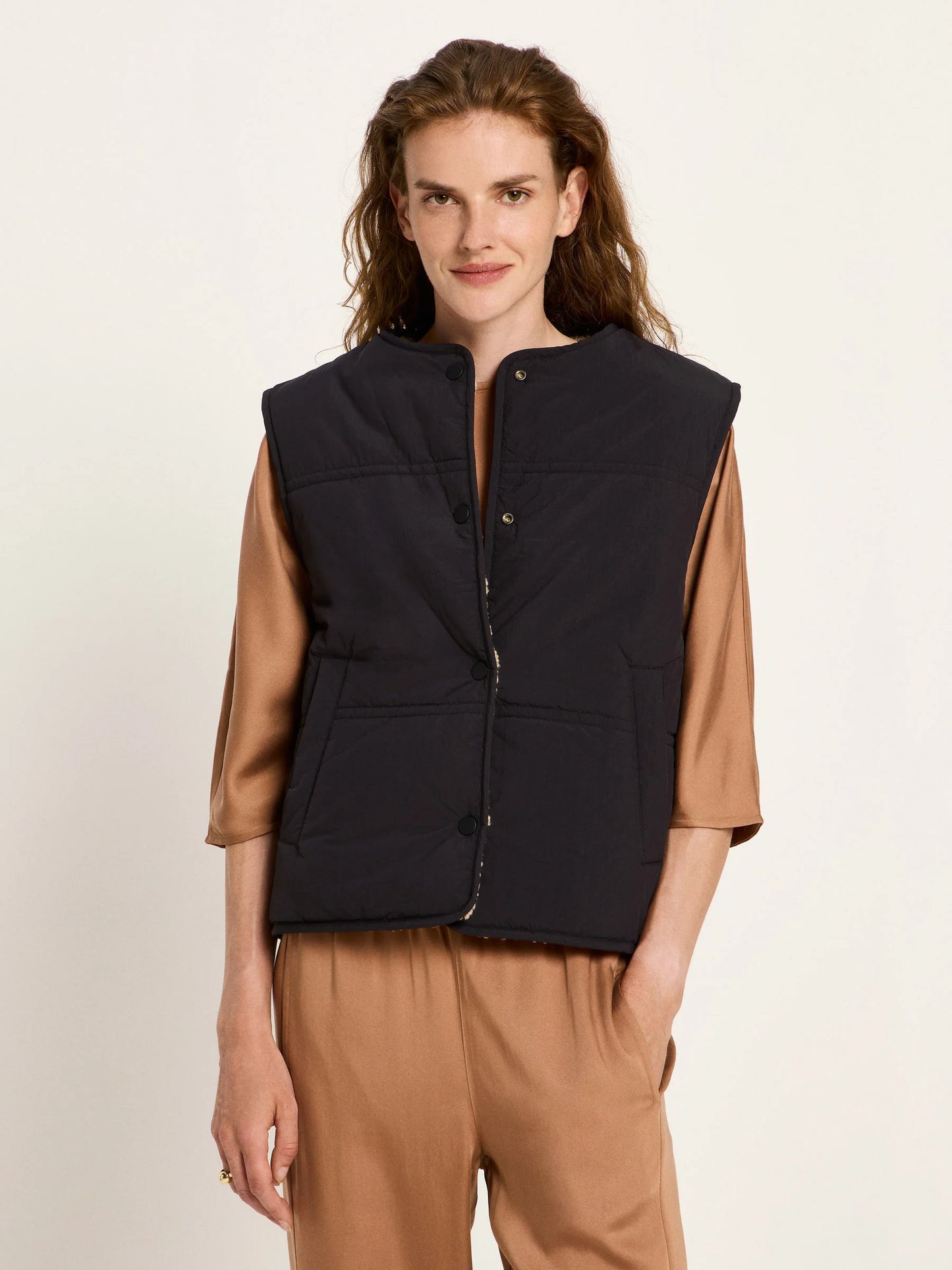 Reversible Vest - Black