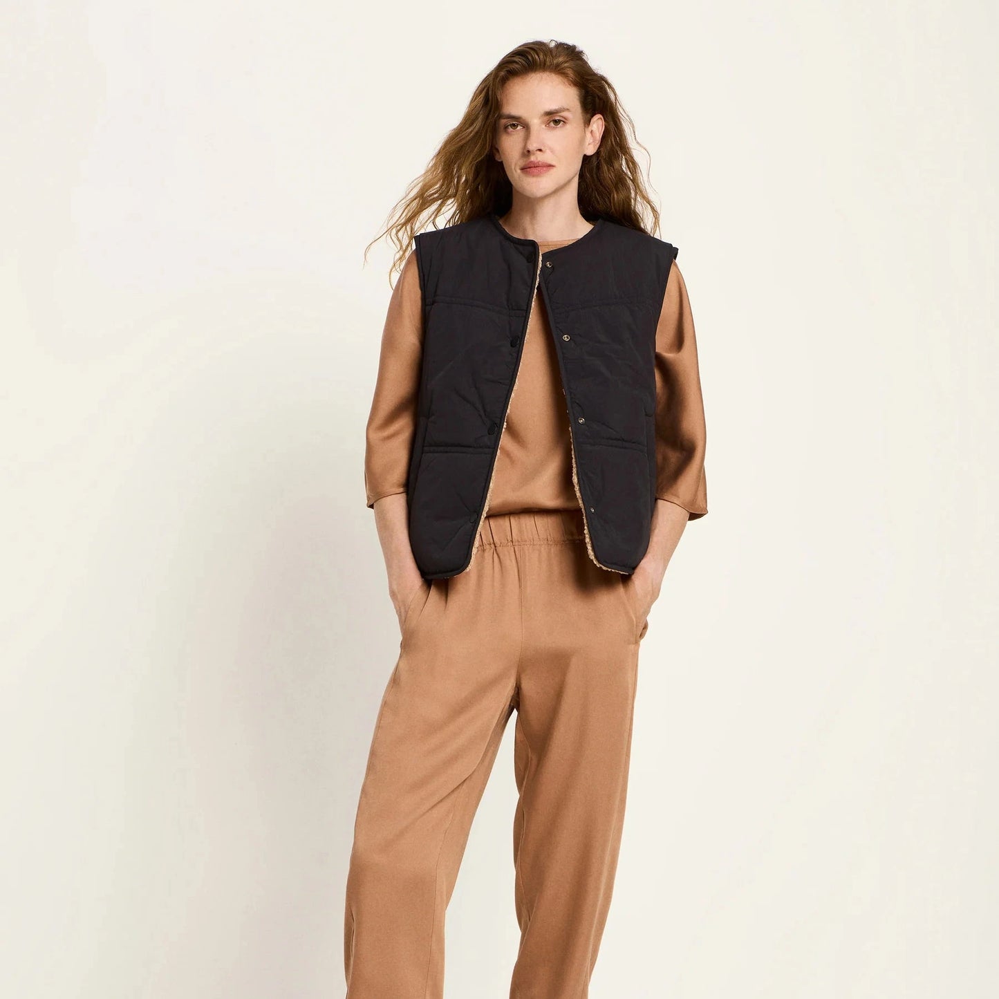 Reversible Vest - Black