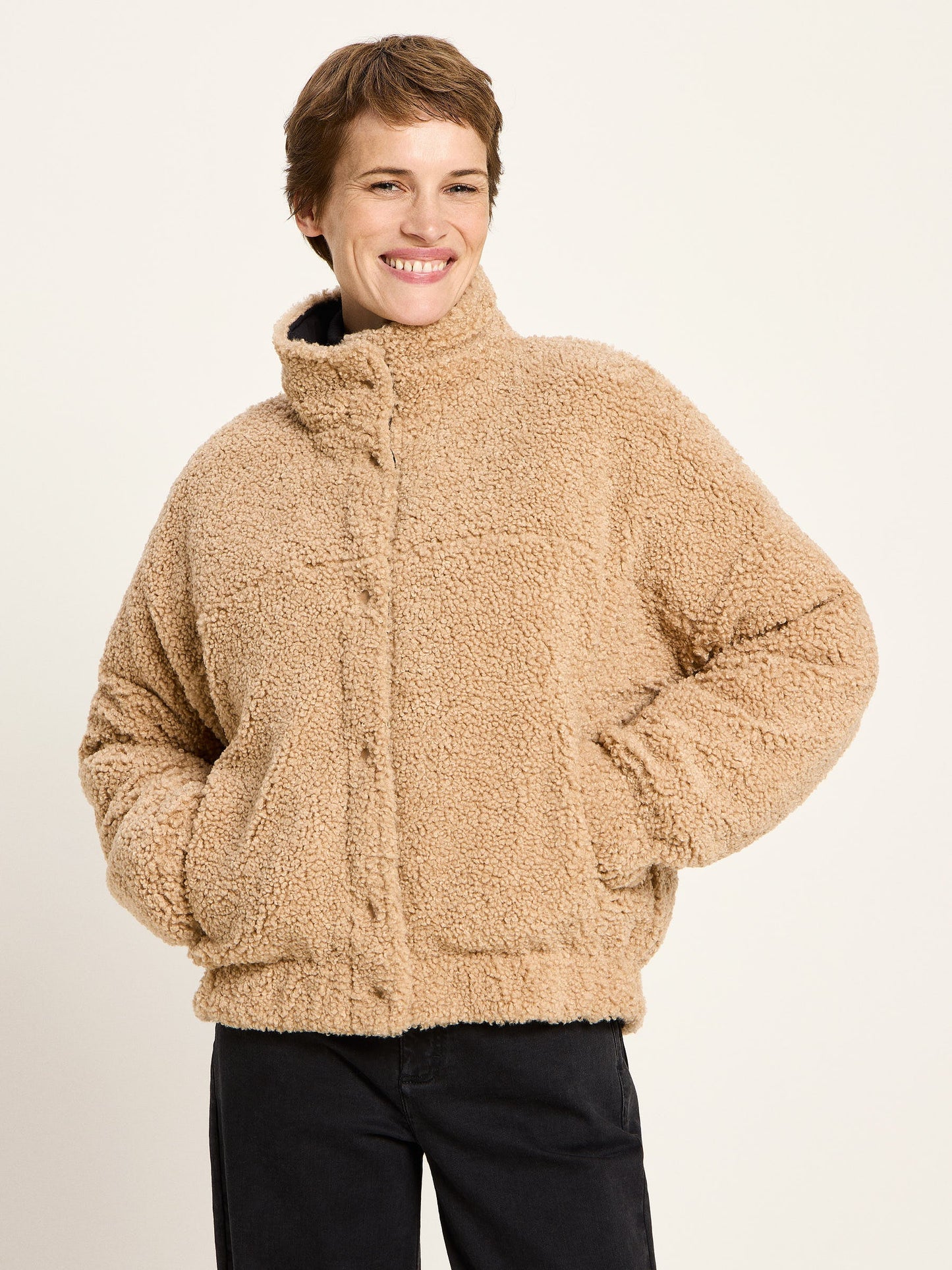 LAST ONE in 36 - Reversible Jacket - Black