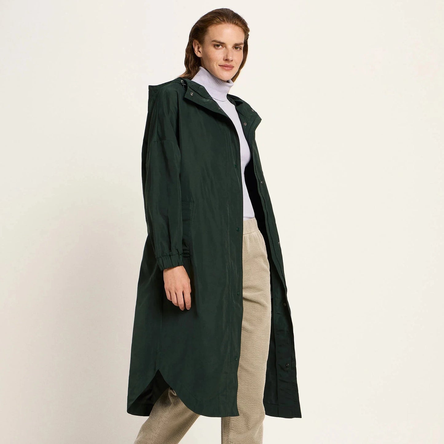 LAST ONE in 36 - Coated Jacket - Forest