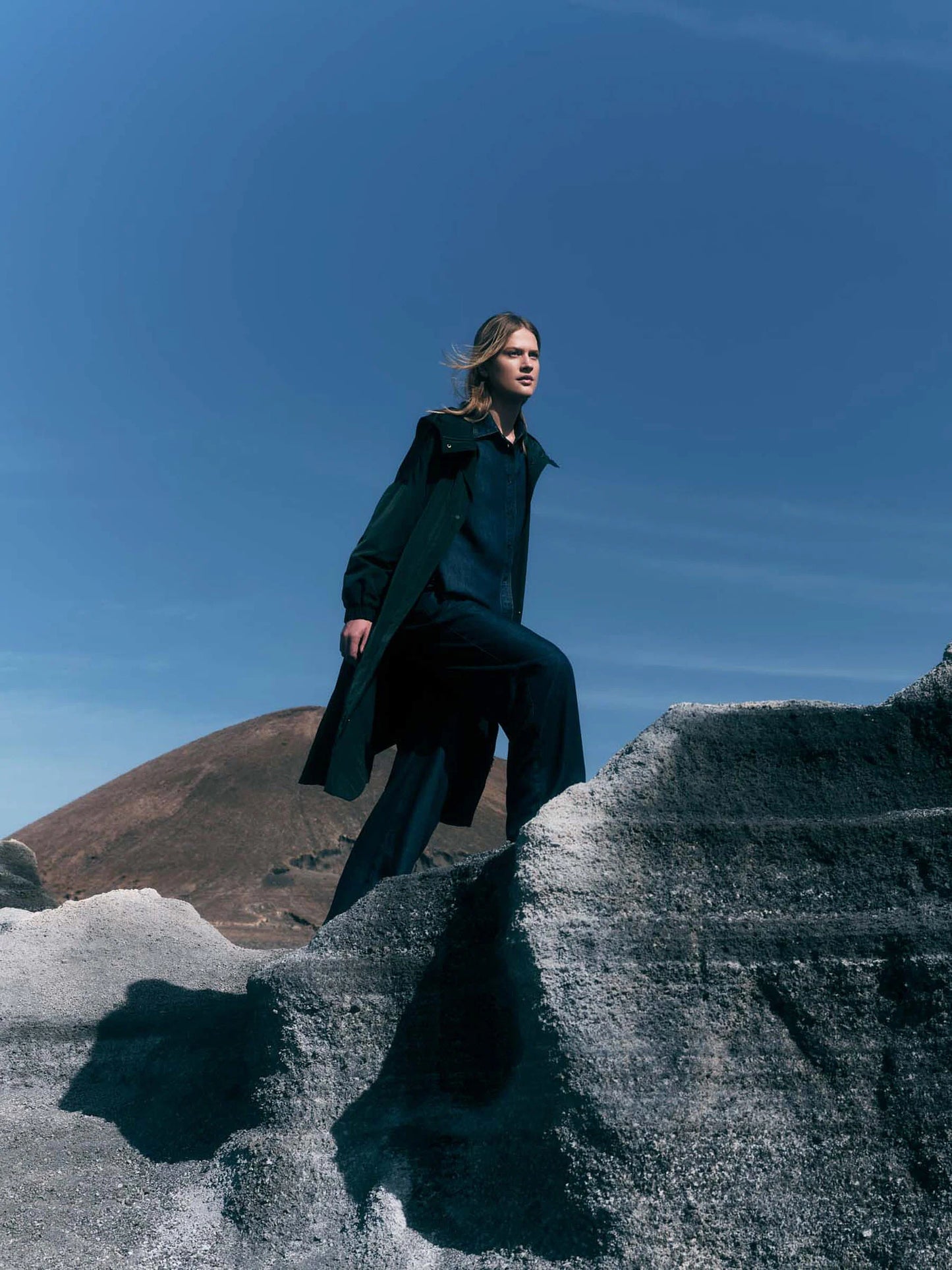 LAST ONE in 36 - Coated Jacket - Forest