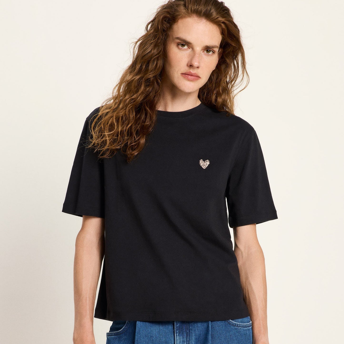 LAST ONE 36 - Statement T-shirt - Black