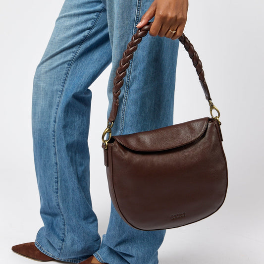 Lana Bag - Chocolate Soft Grain Leather