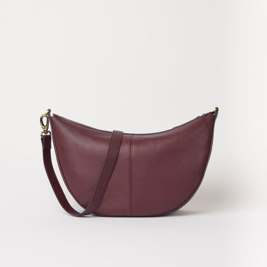 Leo Maxi - Dark Cherry Soft Grain