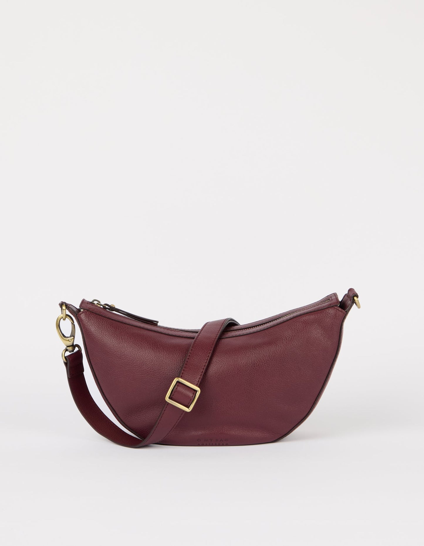 Leo Twisted Handle - Dark Cherry Soft Grain Leather