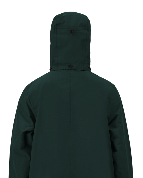 LAST ONES in S - Maium Mac Rain Coat or Poncho - Pine Green