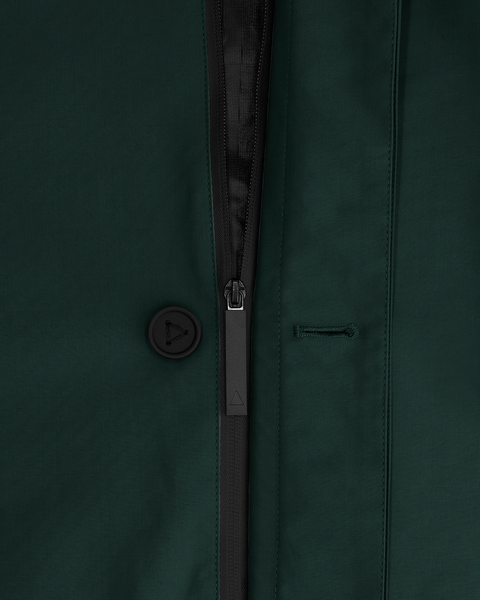 LAST ONES in S - Maium Mac Rain Coat or Poncho - Pine Green