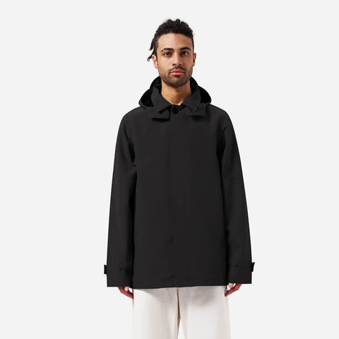 Raincoat Mac Short - Black