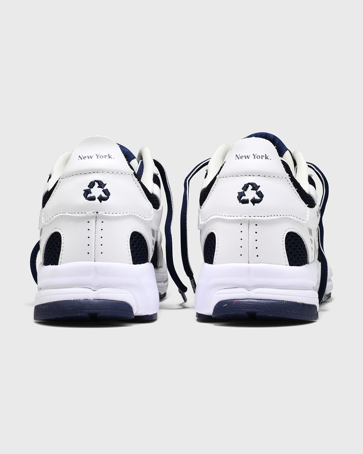 LAST ONE in 45 - The Re-Run City - Navy/White
