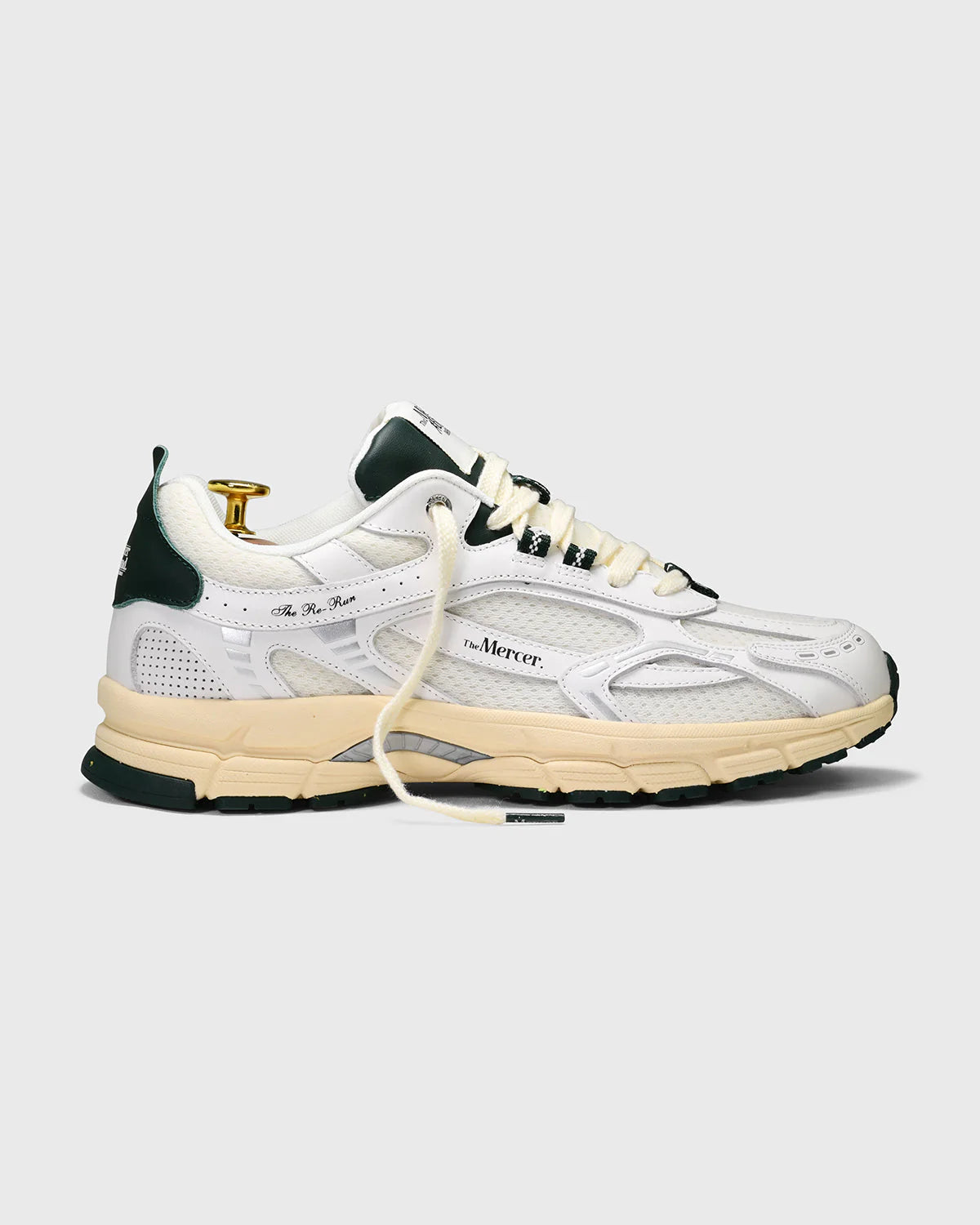 The Re-Run Vintage Nappa - White/Green