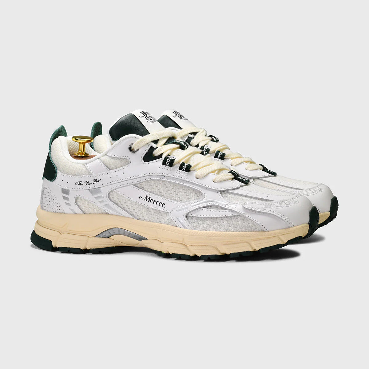 The Re-Run Vintage Nappa - White/Green
