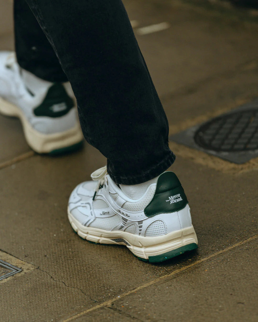 The Re-Run Vintage Nappa - White/Green