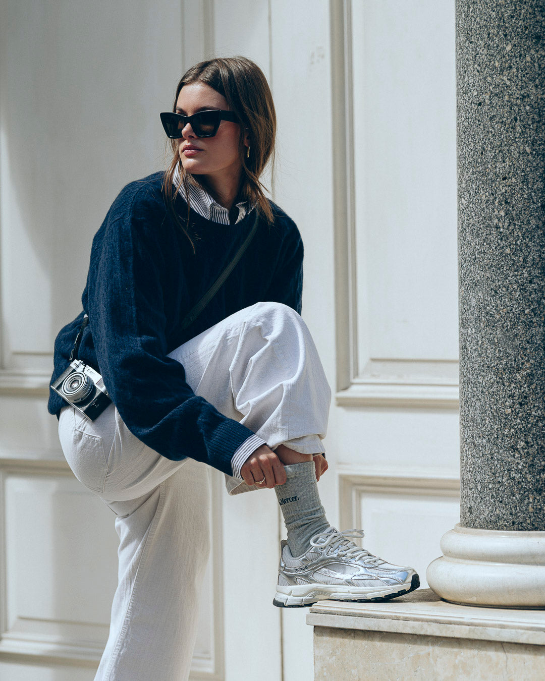 The Mercer Socks - Grey