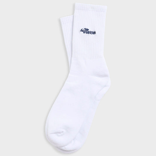 The Mercer Socks - White