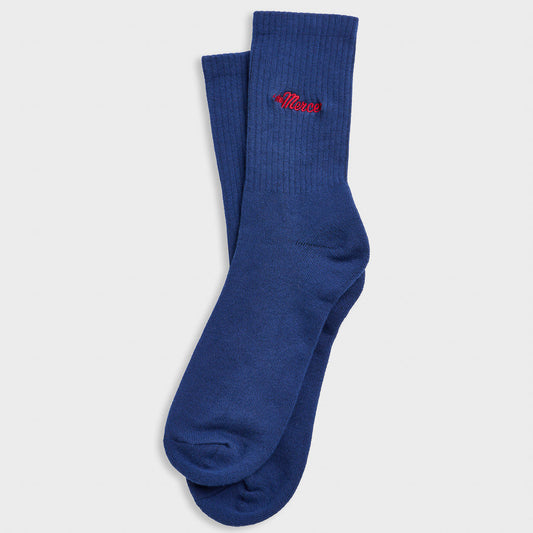 The Mercer Socks - Blue