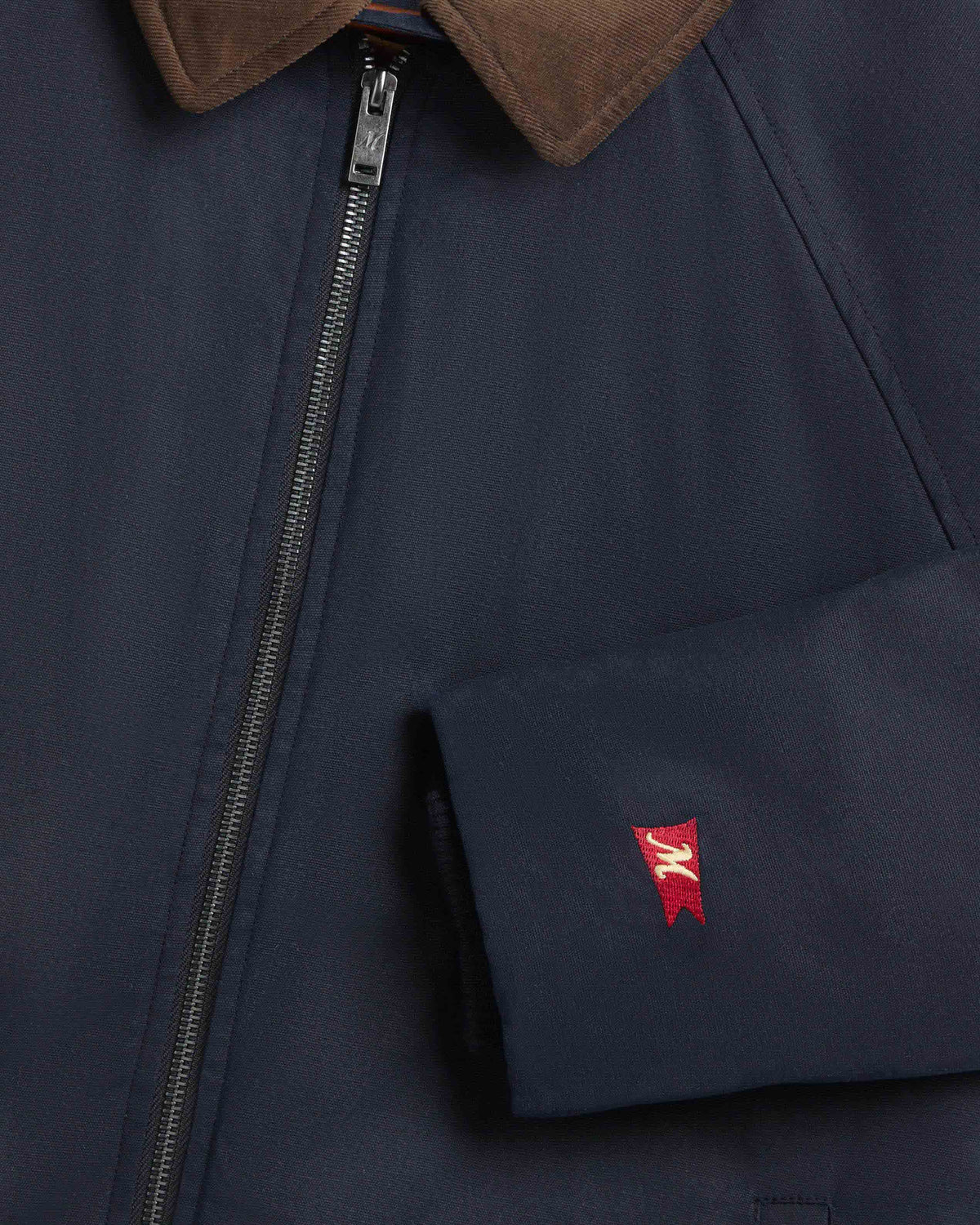 Blouson Coat - Navy