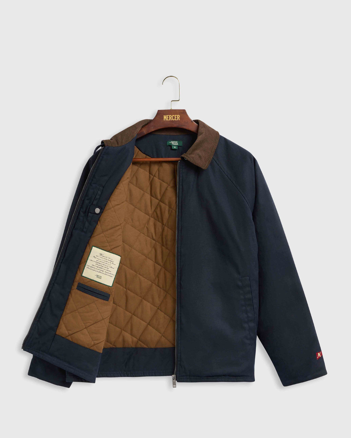 Blouson Coat - Navy