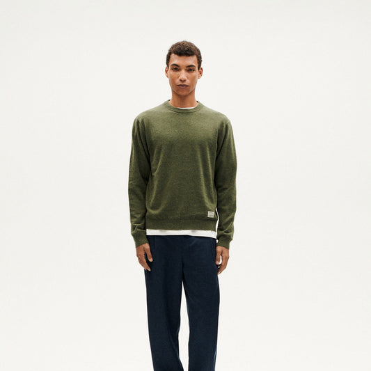 Lucien Knitted Sweater - Dark Green