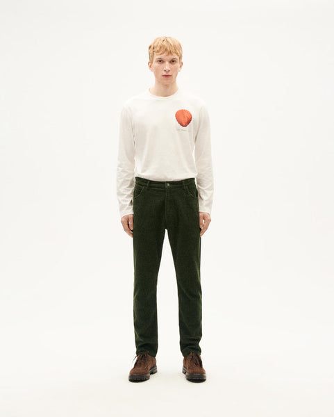 Five Pocket Pants - Bottle Green