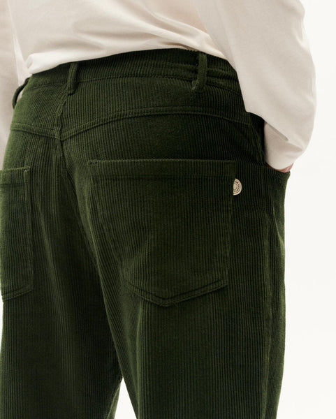 Five Pocket Pants - Bottle Green