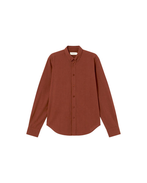 Ant Microchecks Shirt - Brown