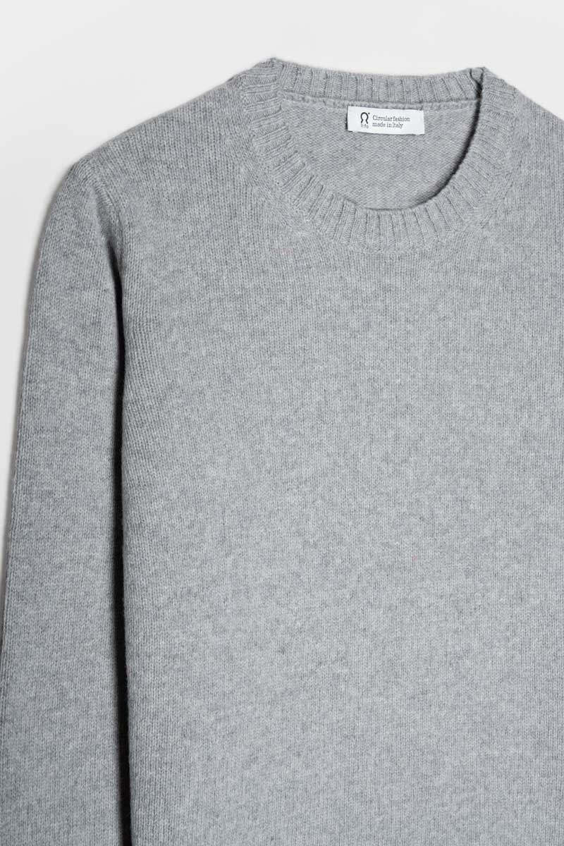 Laura Wool Sweater - Grey Calce