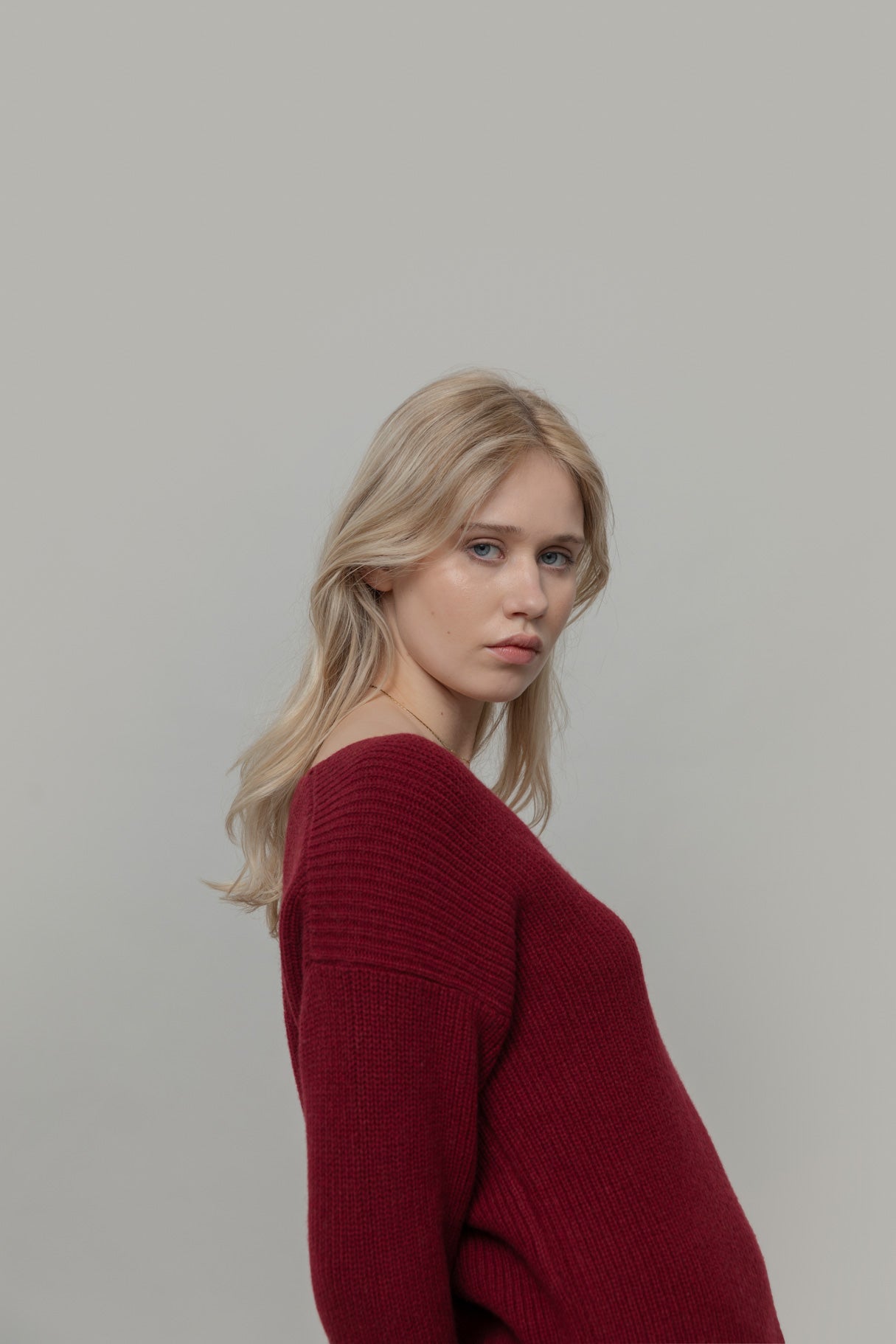 LAST ONE in XL - Manon Wool Sweater - Red