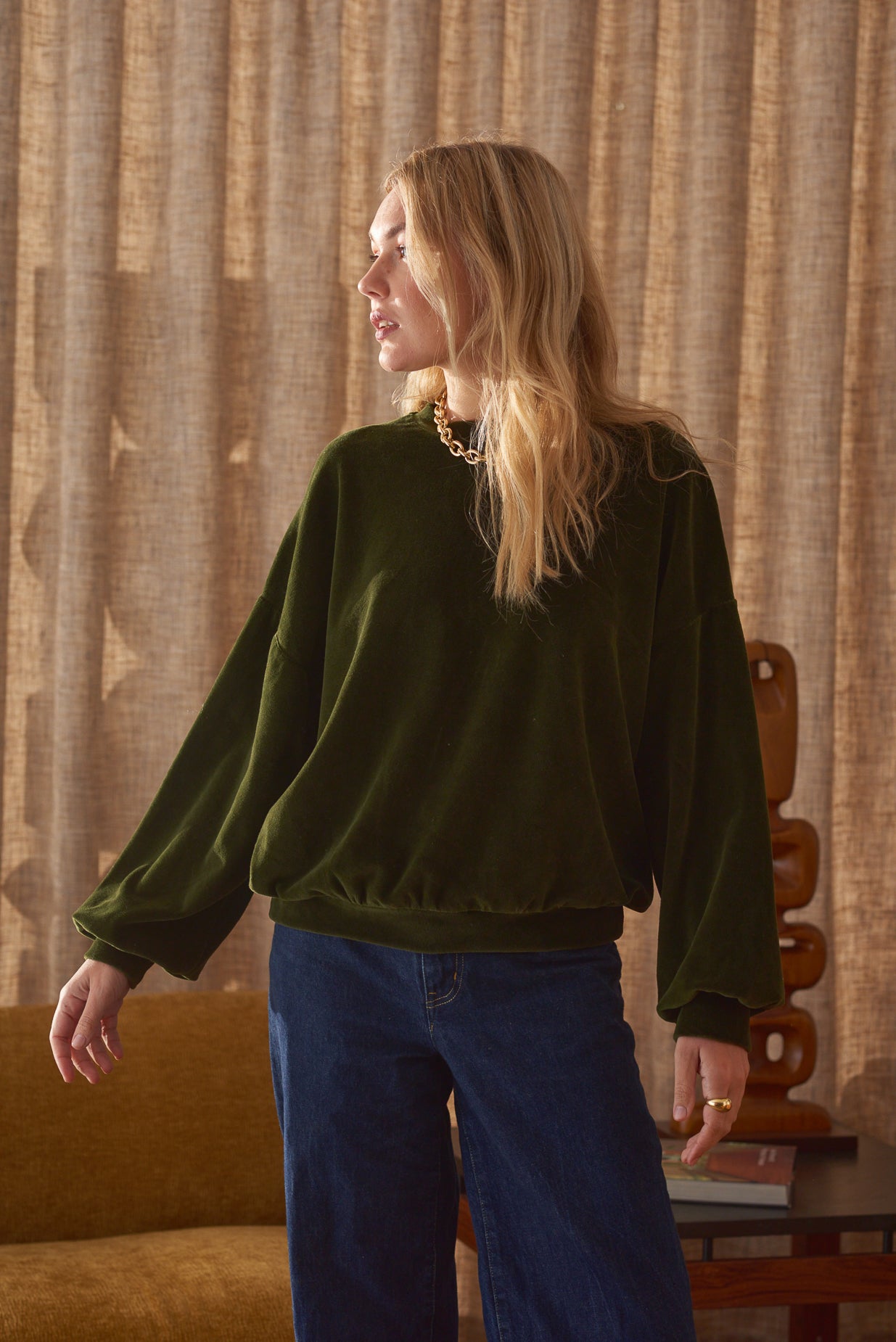 LAST ONE IN XS - Jane Sweater - Kaki