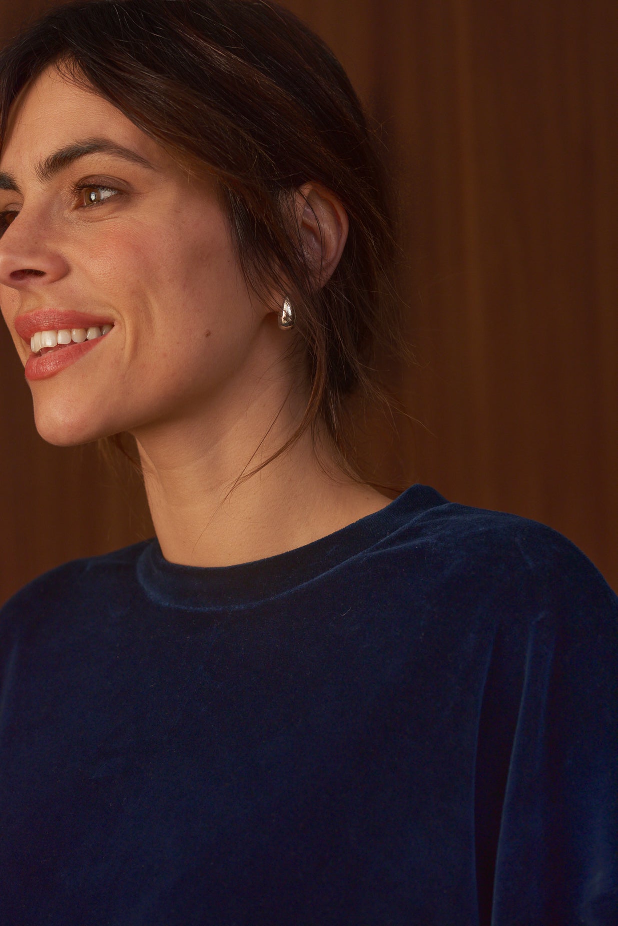 LAST ONE in L - Jane Sweater - Marine