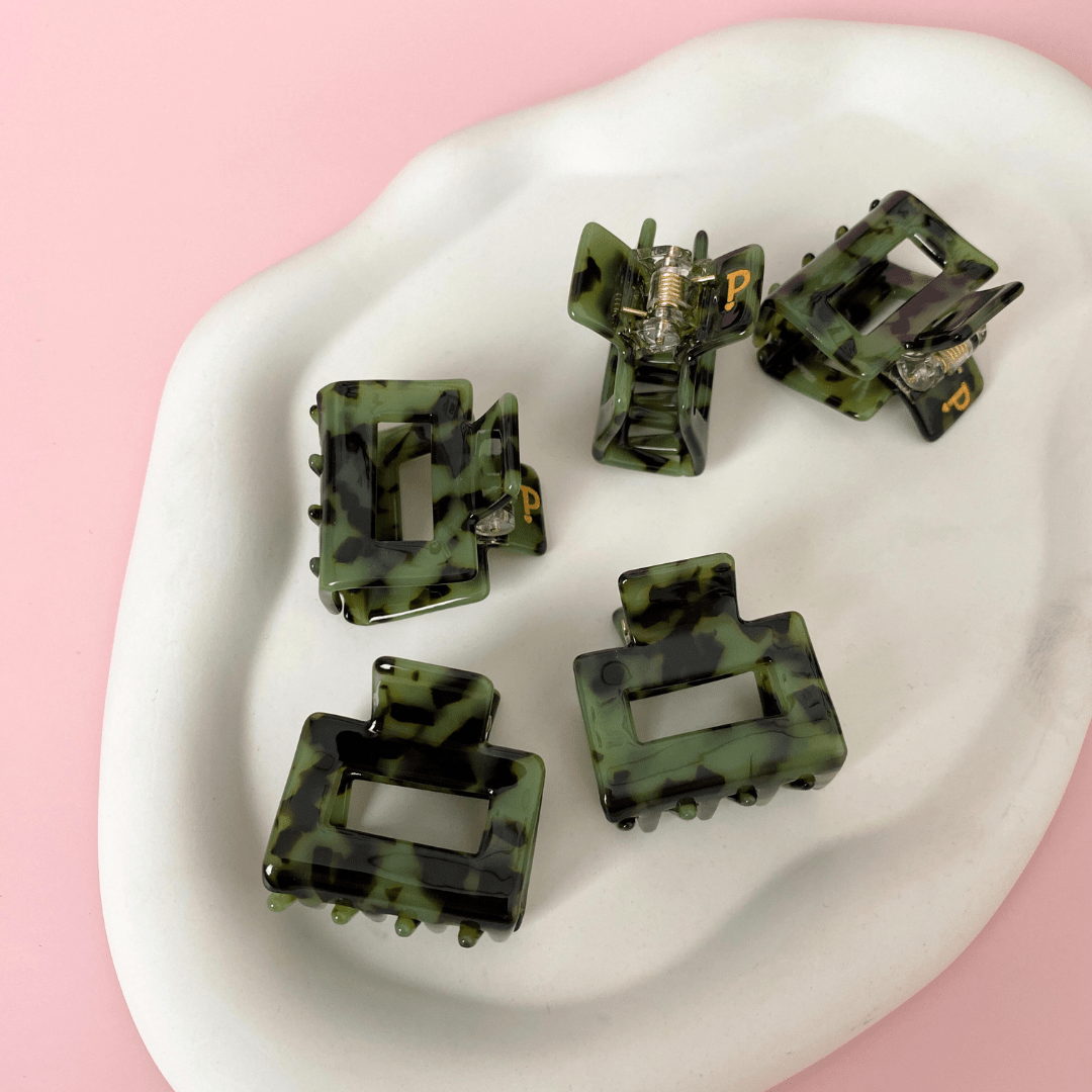 Hair Clip The Minimalist MINI - Olive Leo