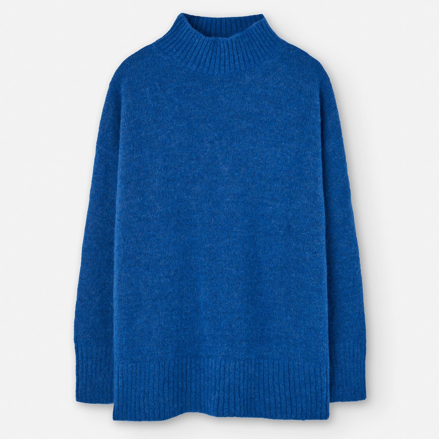LAST ONE IN S- Nun Alpaca Jumper - Blue