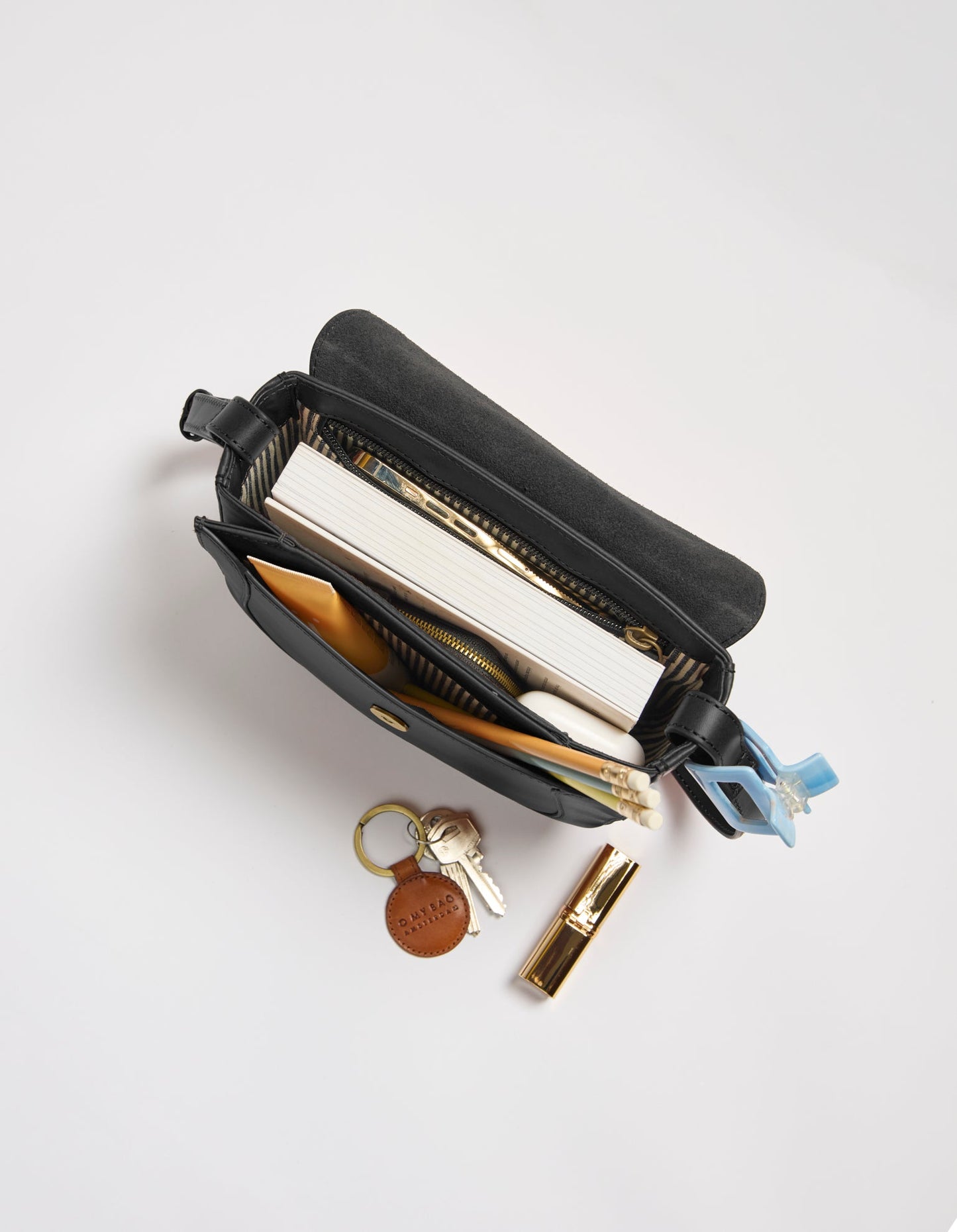 Nina Bag - Black Classic Leather