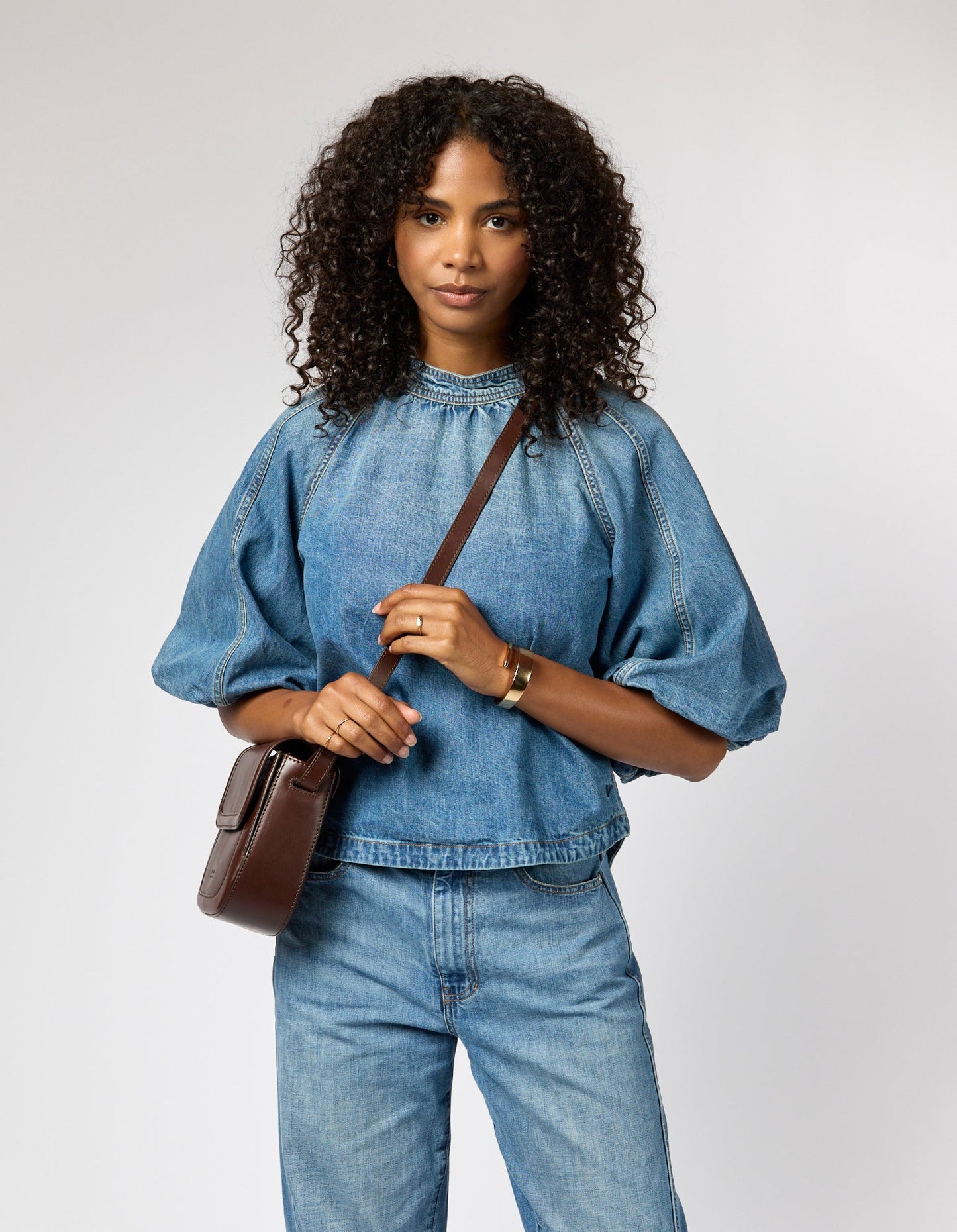 Nina Bag - Chocolate Classic Leather