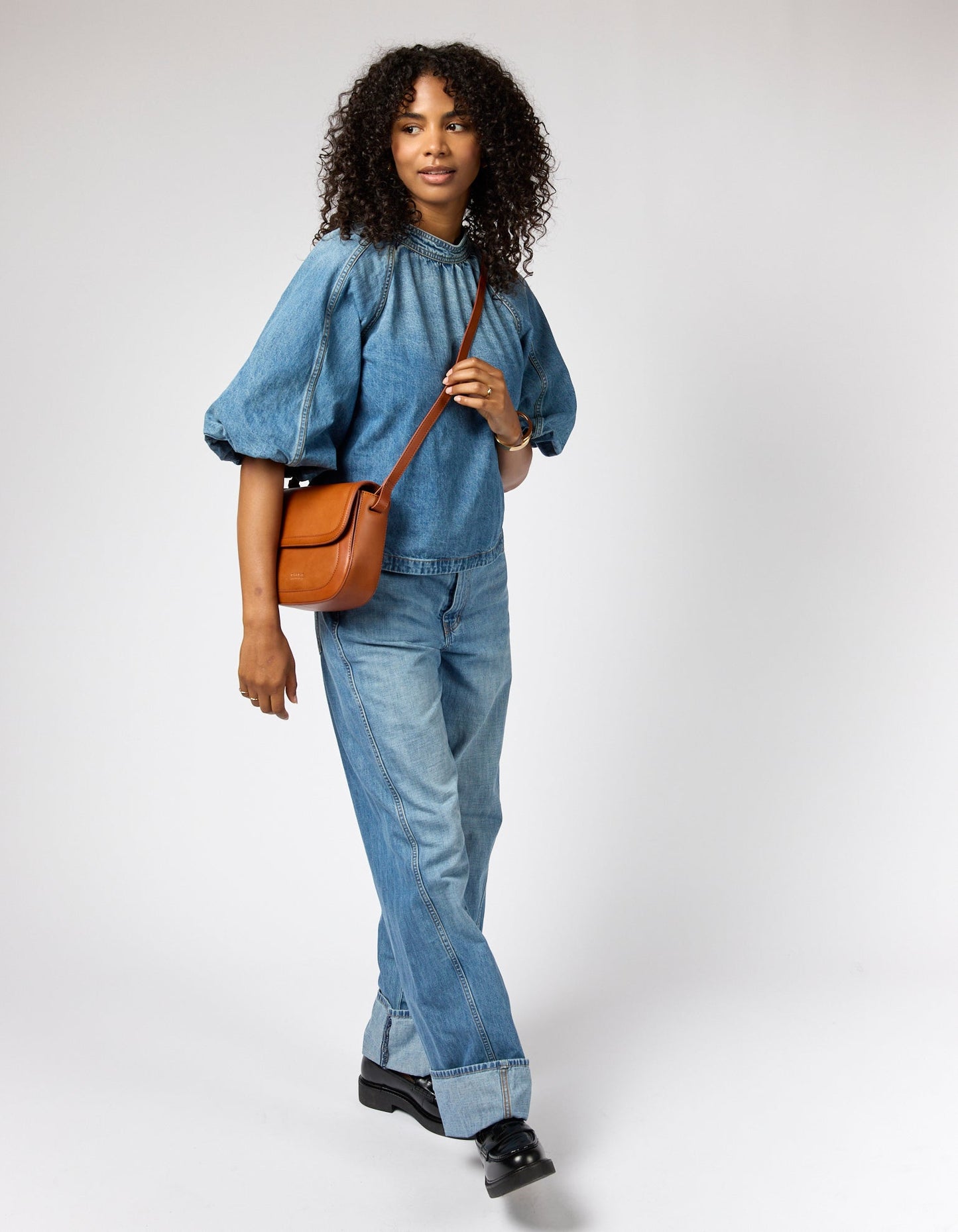 Nina Bag - Cognac Classic Leather