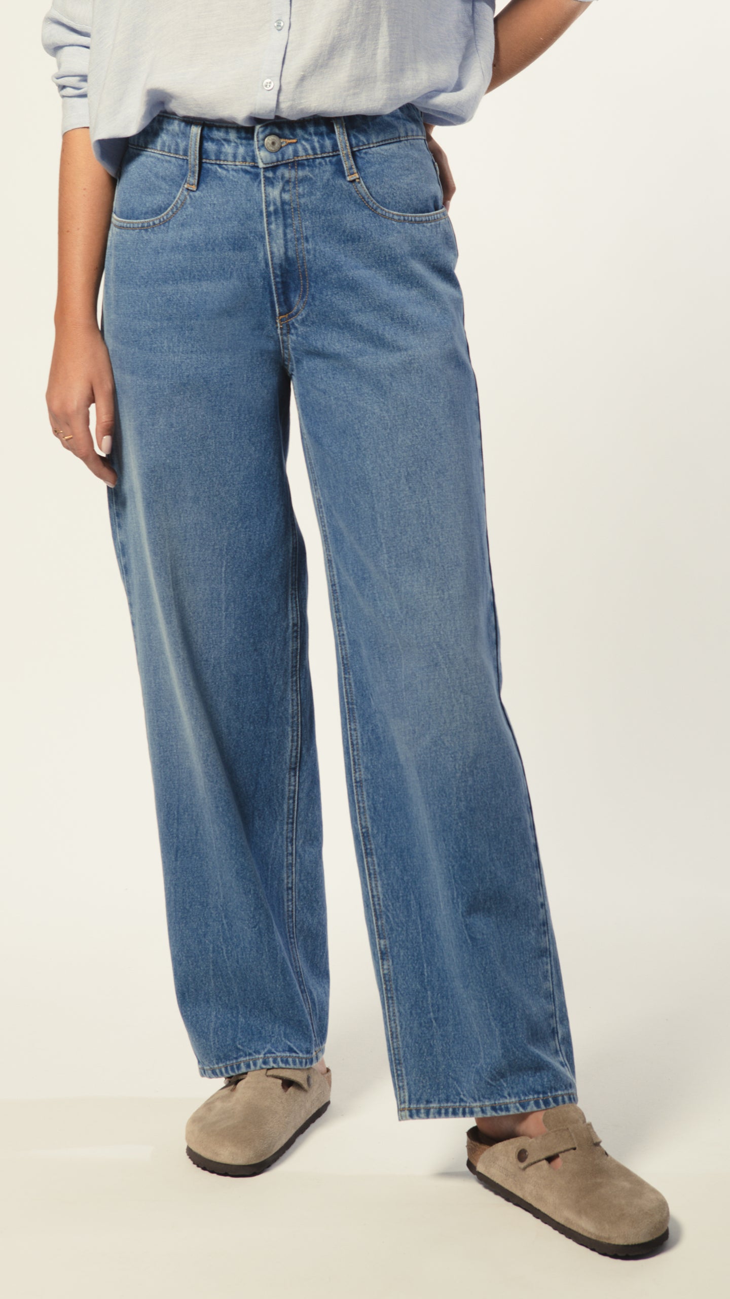 Odette Jeans 230 - Mid Blue