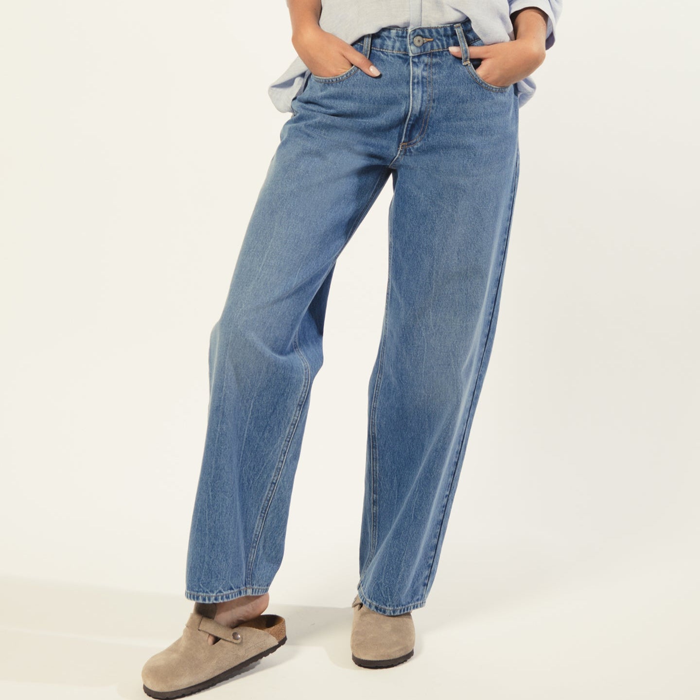 Odette Jeans 230 - Mid Blue