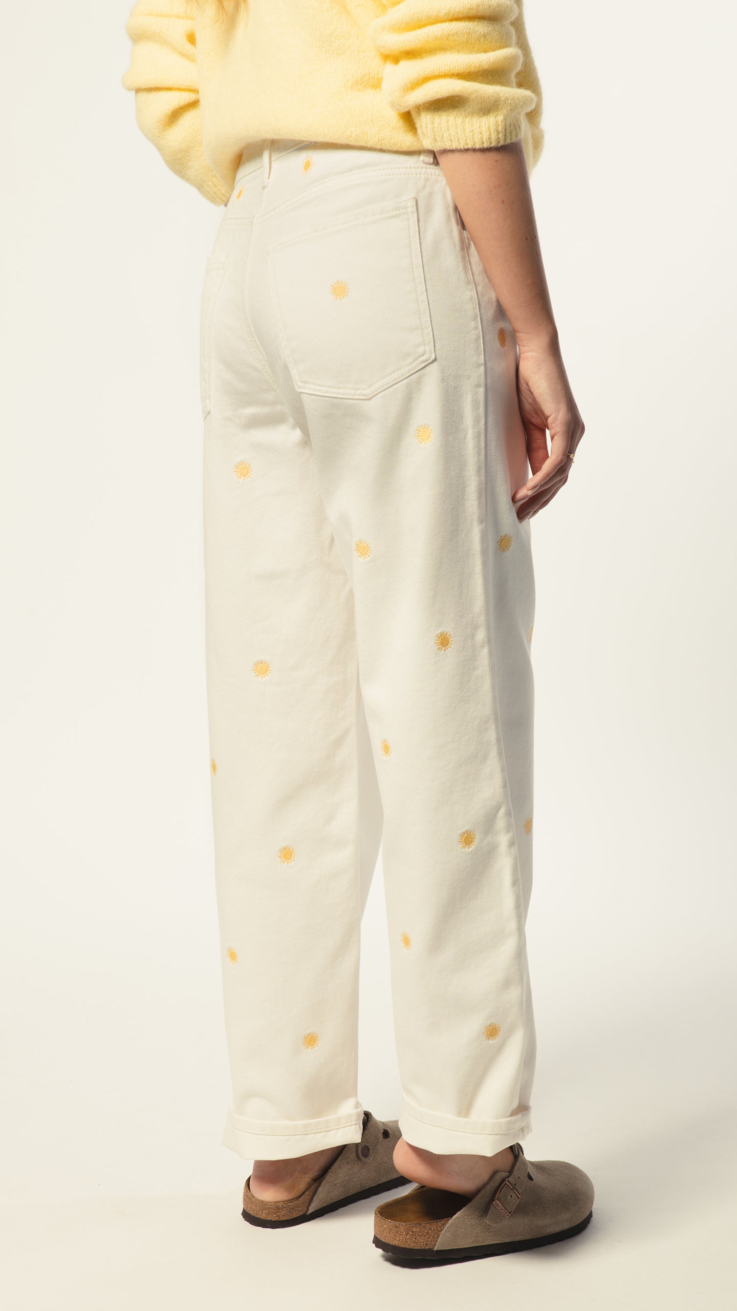 Odette Jeans - Embroidered