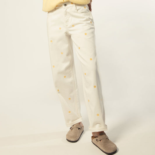 Odette Jeans - Embroidered