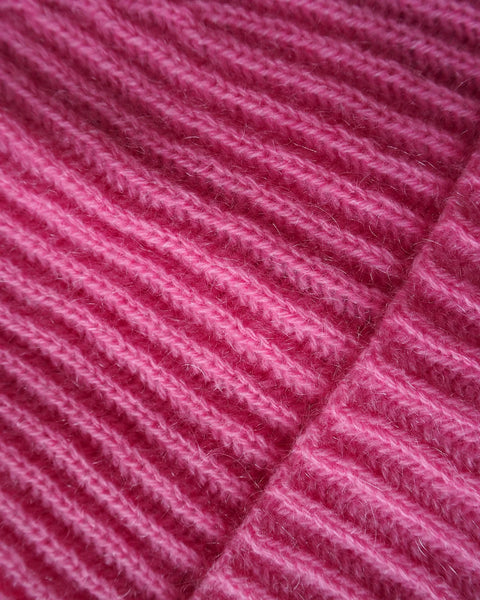 Bjon Knitted Beanie - Bonbon Pink