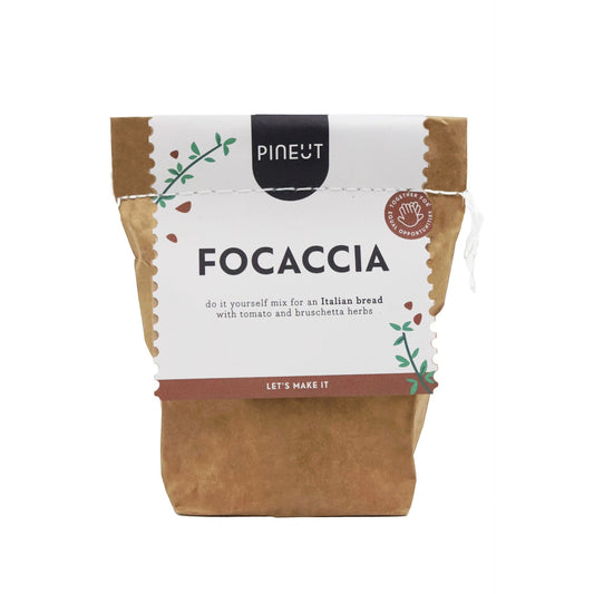Focaccia - Tomato Bruschetta
