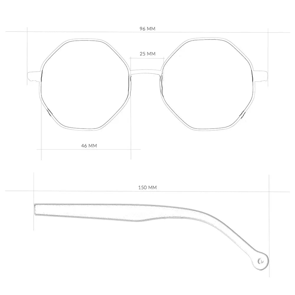 Sunglasses Brisa - Gold