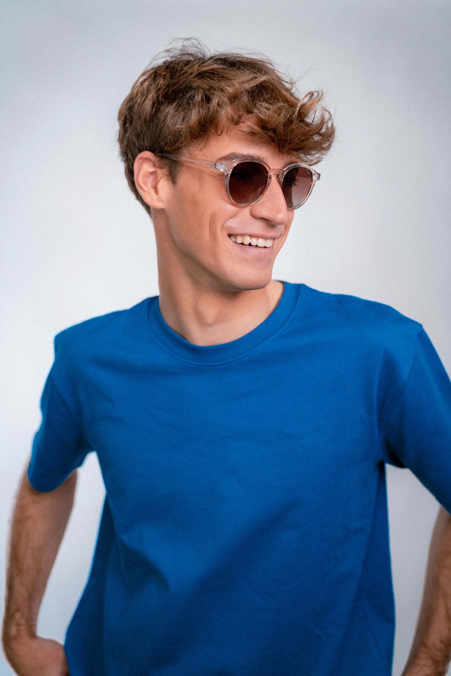 LAST ONE - Canal Sunglasses - Transparent Nude
