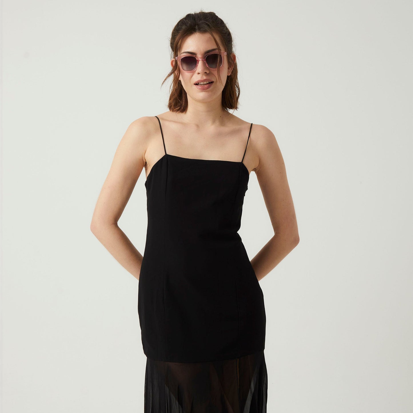 Sunglasses Cauce - Transparant Pink