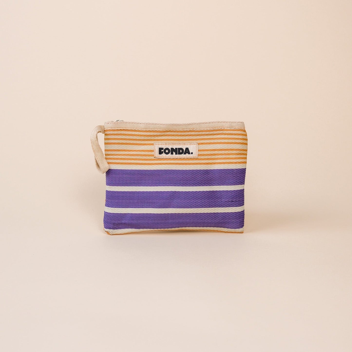 Mid Pouch - Yellow Purple