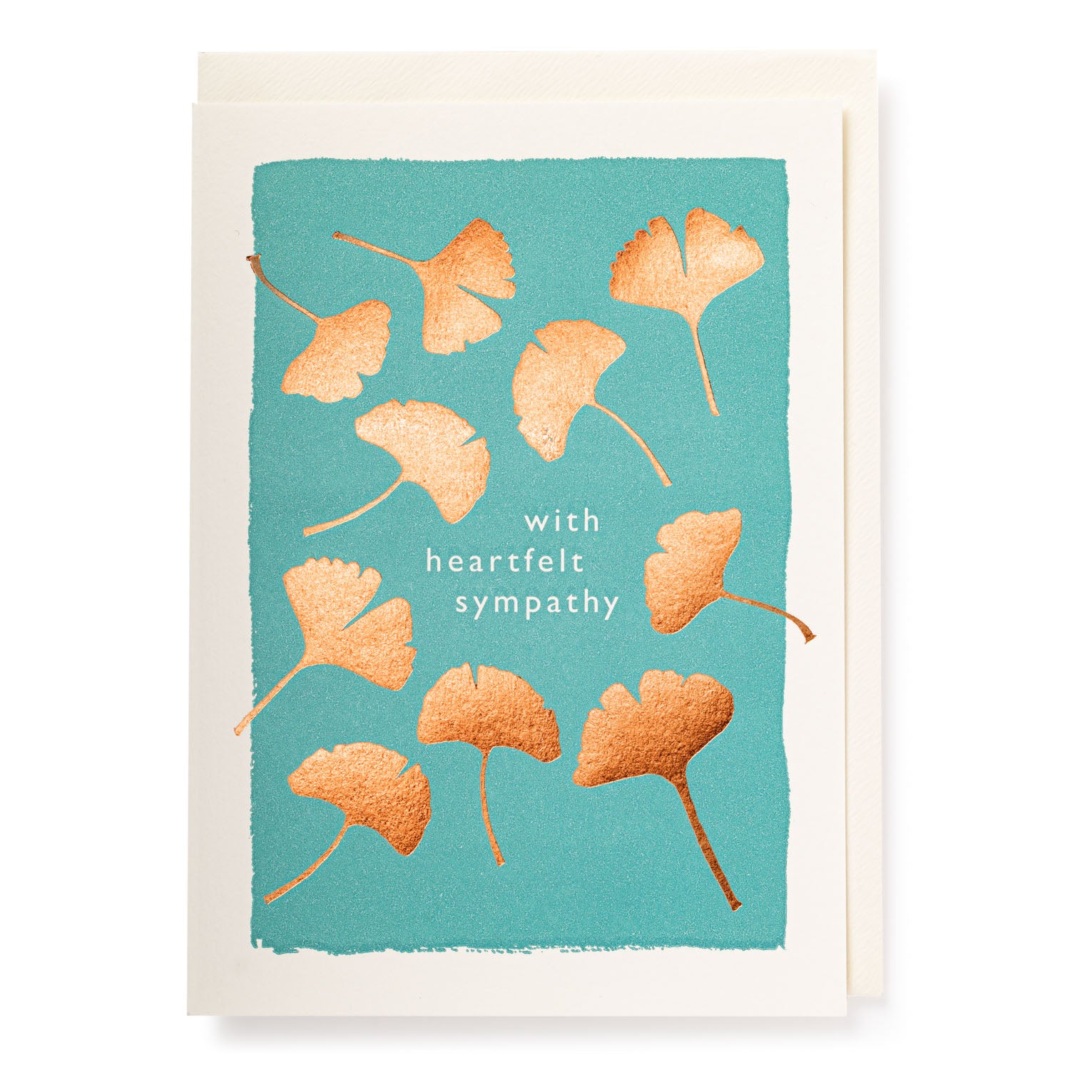 Archivist Gallery Greeting Card - Sympathy Leaves