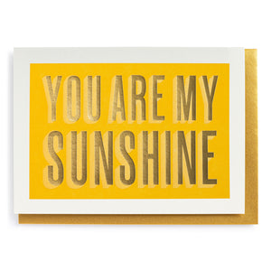 Archivist Gallery Greeting Card - Sunshine